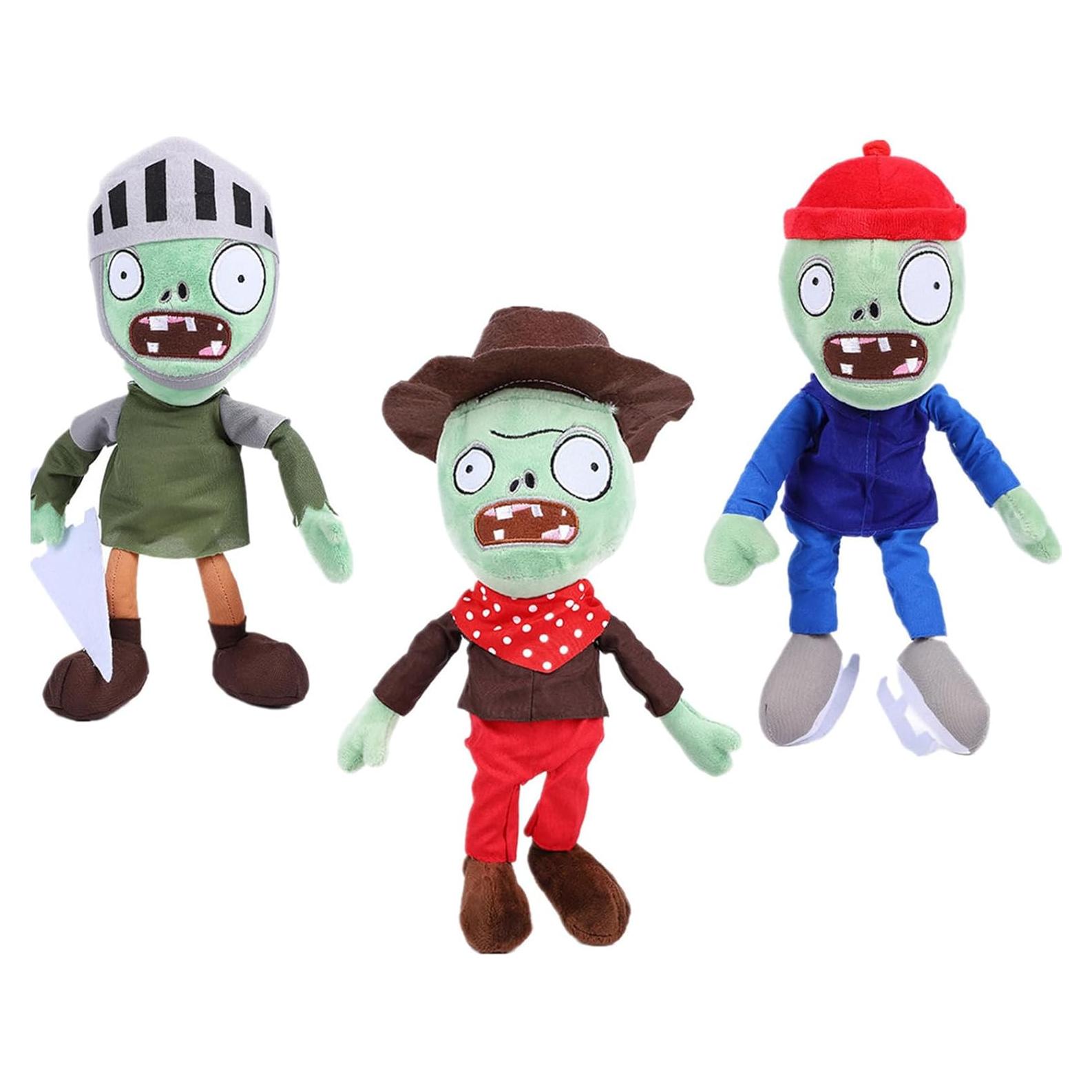 3 PCS Juguetes de Peluche Plantas vs Zombies BASHERISE