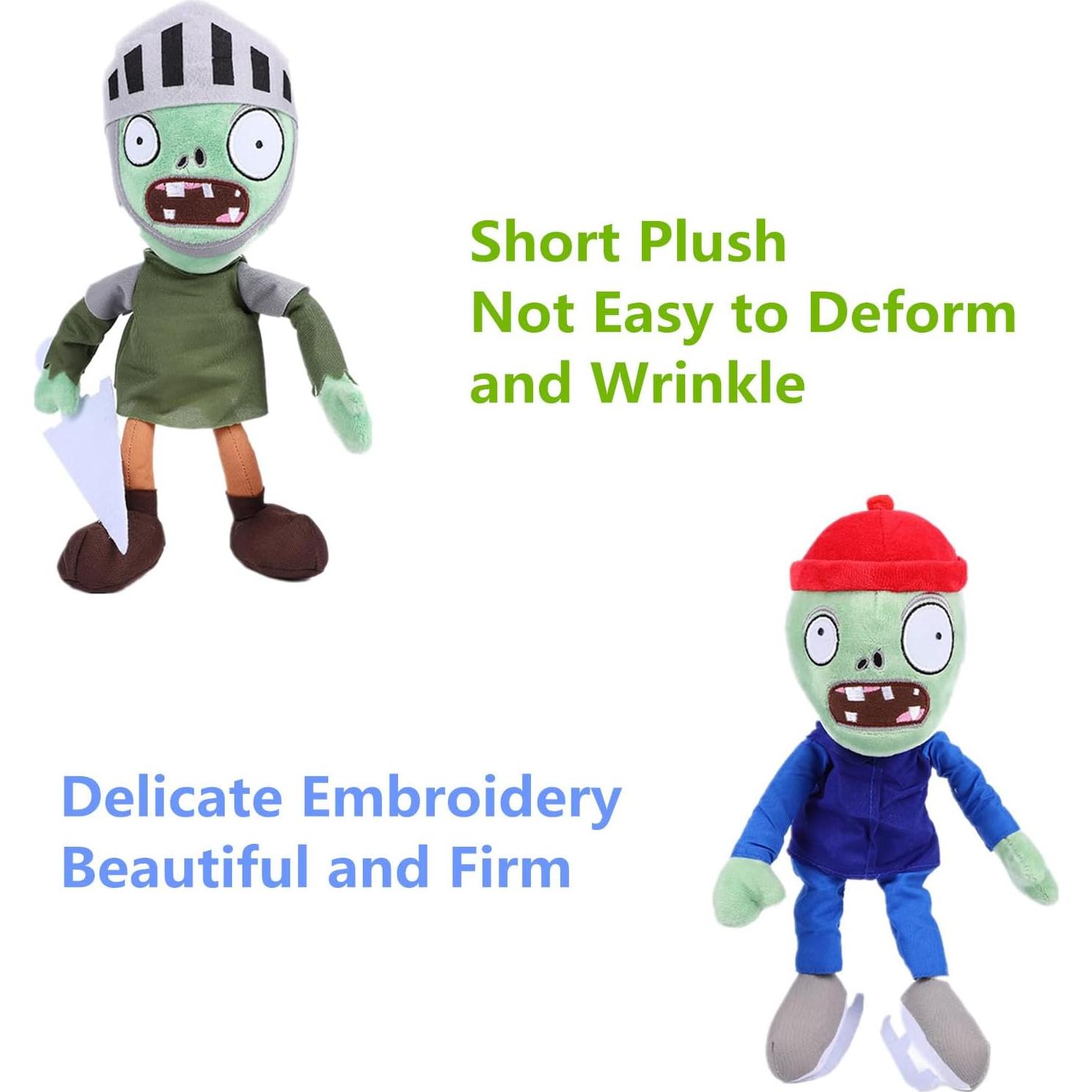 3 PCS Juguetes de Peluche Plantas vs Zombies BASHERISE