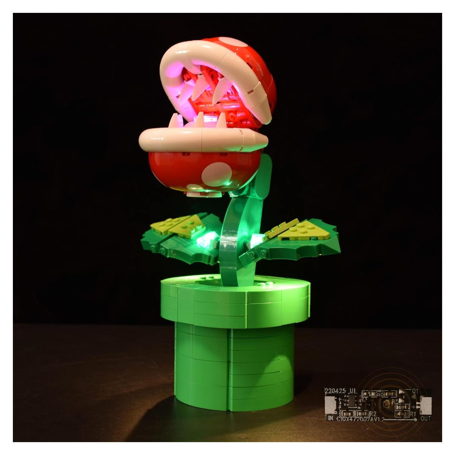 Kit de Iluminación LED LightGo para Lego Planta Piraña