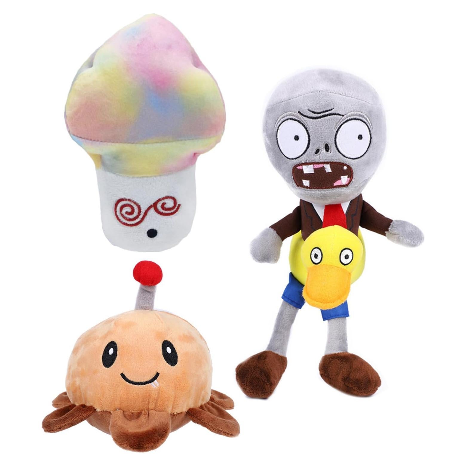 Juguetes de Peluche Zombies PVZ JHESAO 3 Piezas 13-30 cm
