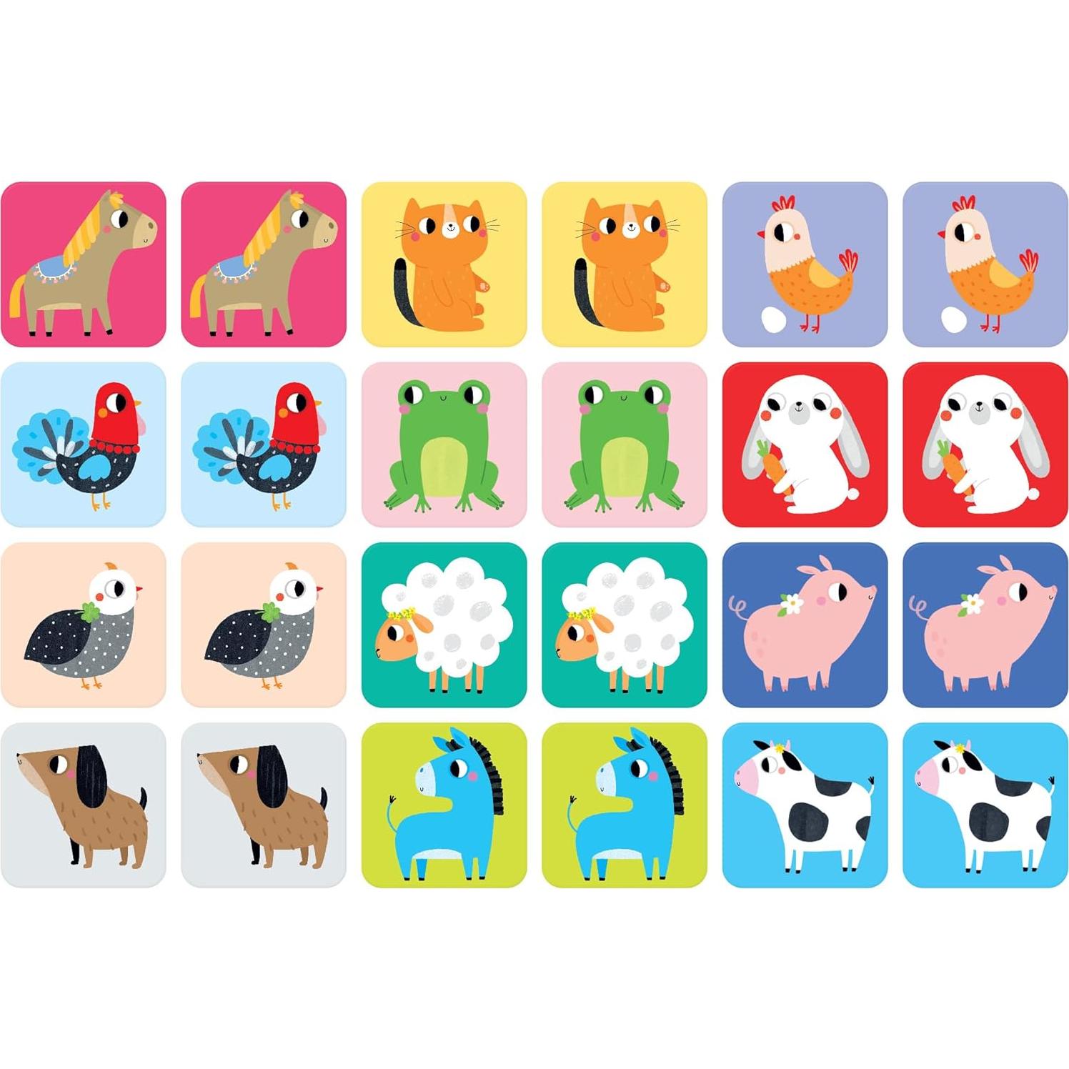 Juego de Memoria Suuuper Tamaño Banana Panda - Animales