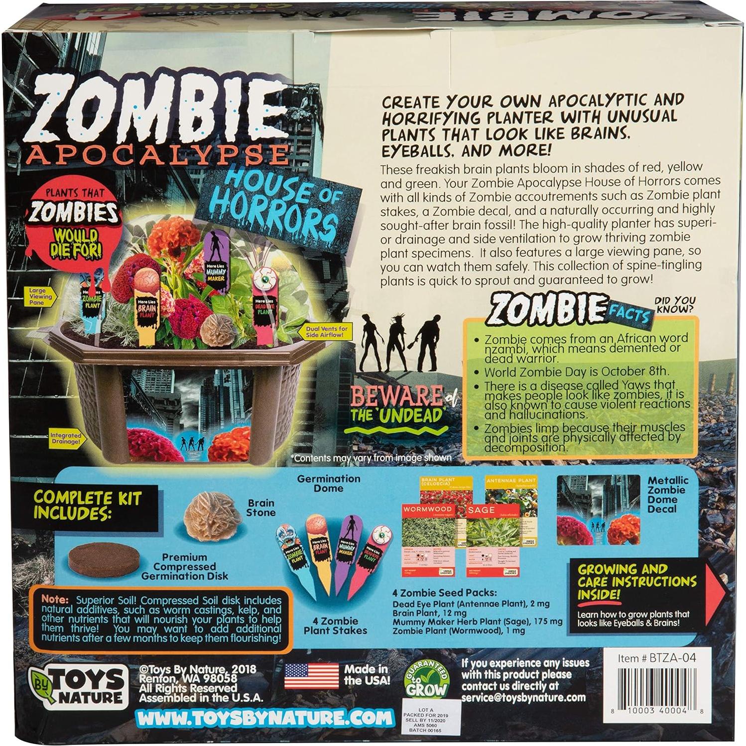 Kit Terrario Apocalipsis Zombie Juguetes por Naturaleza 388g