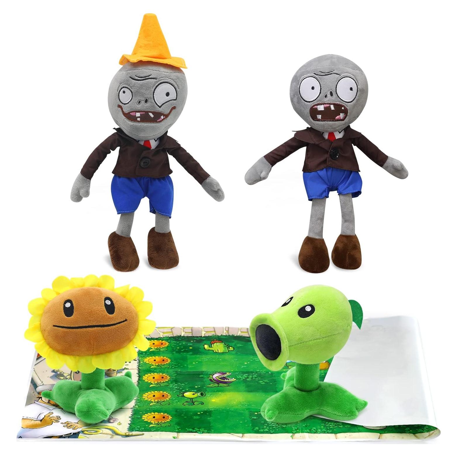 Set de 5 Juguetes de Peluche PVZ Maikerry 15-20 cm