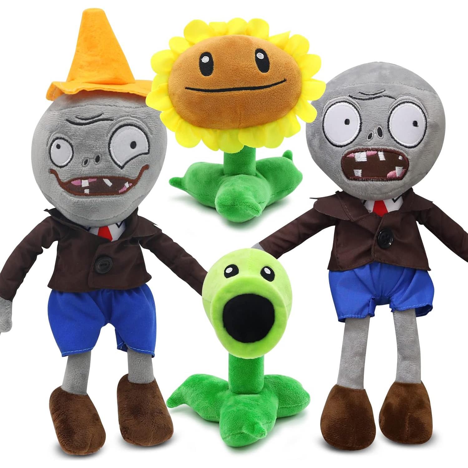 Set de 5 Juguetes de Peluche PVZ Maikerry 15-20 cm