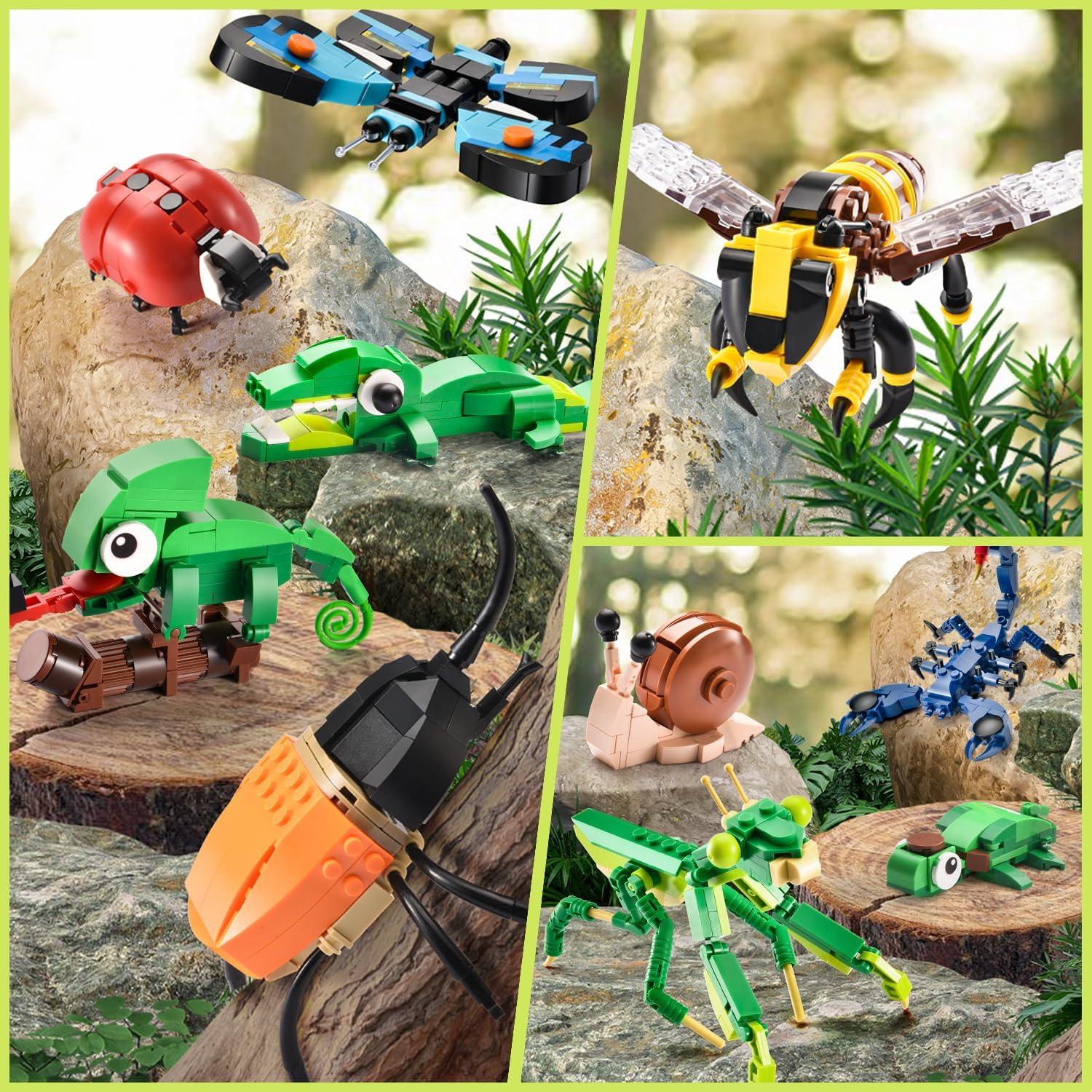 Set de Construcción de Insectos y Reptiles 946PCS Shantou