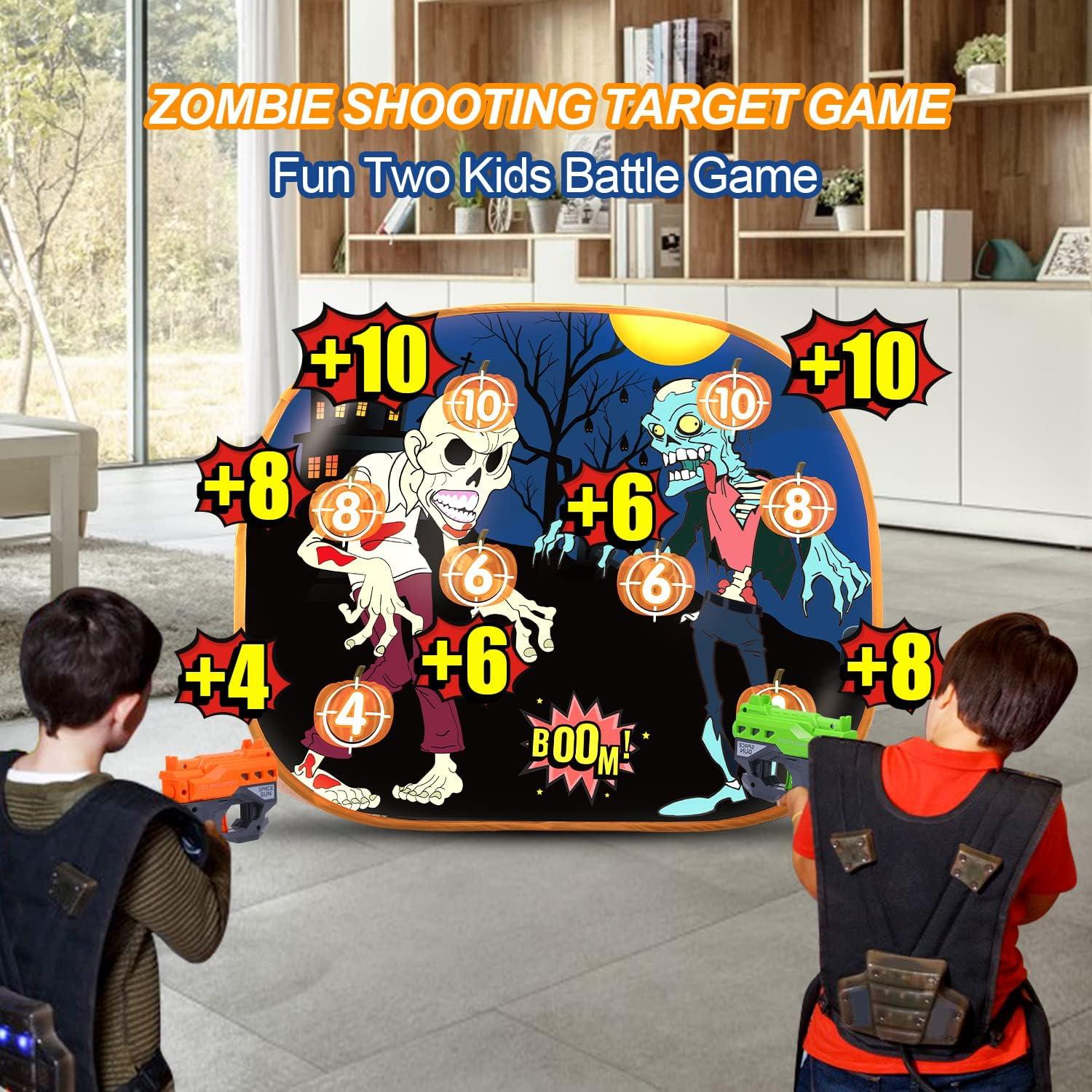 Juego de Tiro de Zombies BananMelonBM con 2 Blasters y 40 Dardos