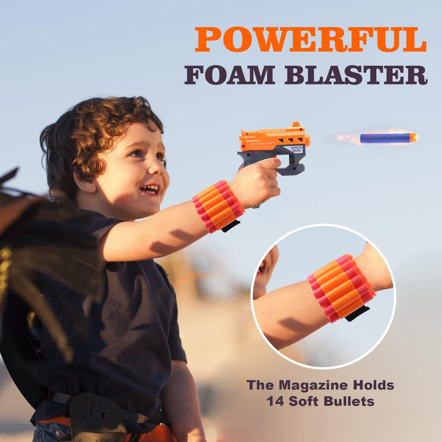 Juego de Tiro de Zombies BananMelonBM con 2 Blasters y 40 Dardos