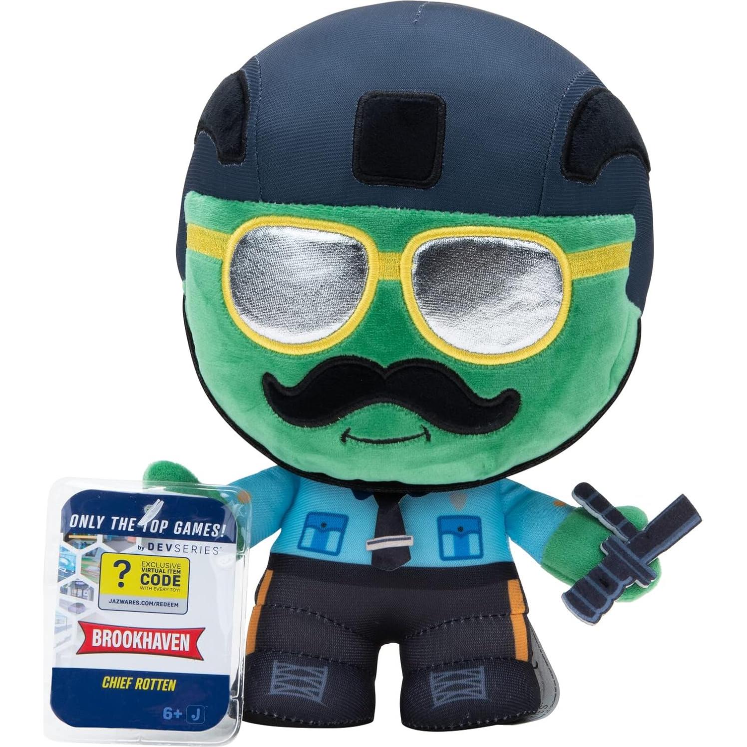 Paquete Coleccionista Brookhaven Jazwares - 3 Códigos + Peluche