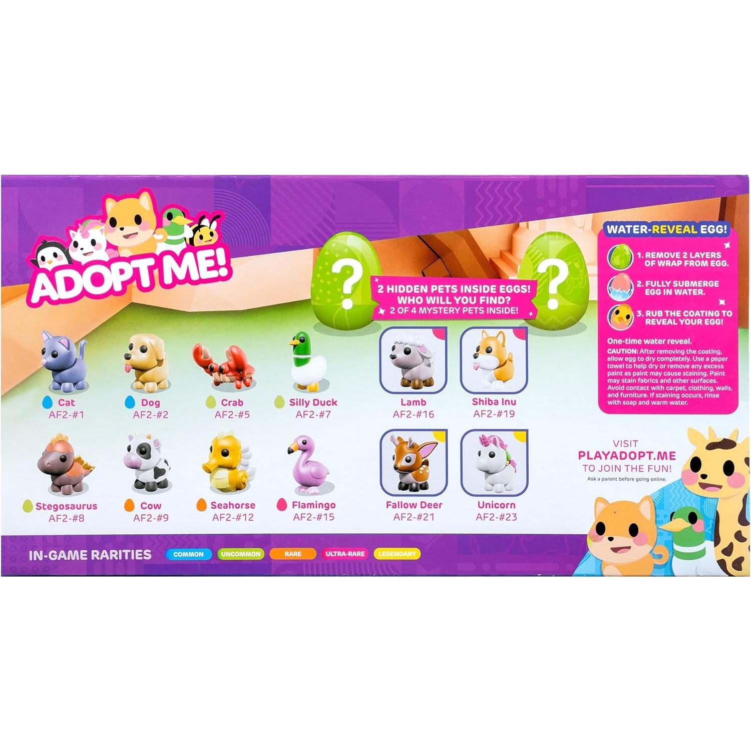 Paquete 10 Mascotas Misteriosas Adopt Me - Serie 1 - Juguetes 5 cm