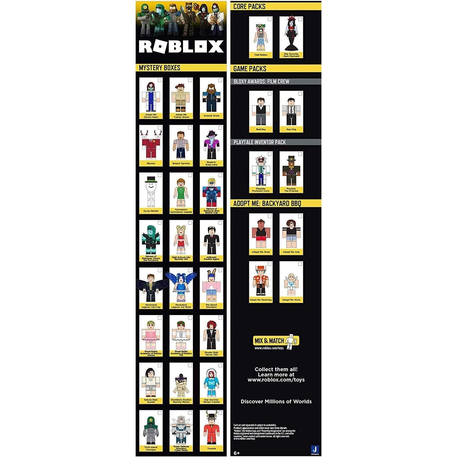 Figuras de Acción Roblox Jazwares - Trexa Princesa Oscura + 2 Figuras Misteriosas