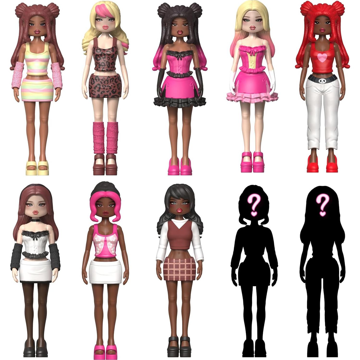 Muñecas Modelos Misteriosos PhatMojo - 10 cm, Oro