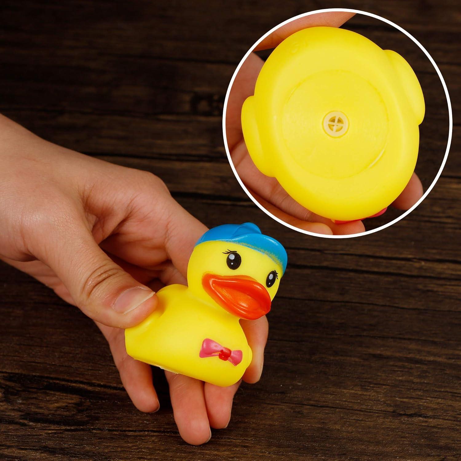 Juego de 15 Patitos de Baño Cllayees 5 cm Flotantes