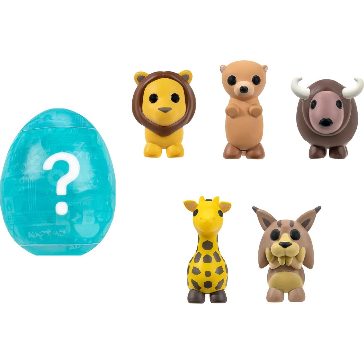 Multipack Mascotas Vida Animal Jazwares - 6 Juguetes Coleccionables
