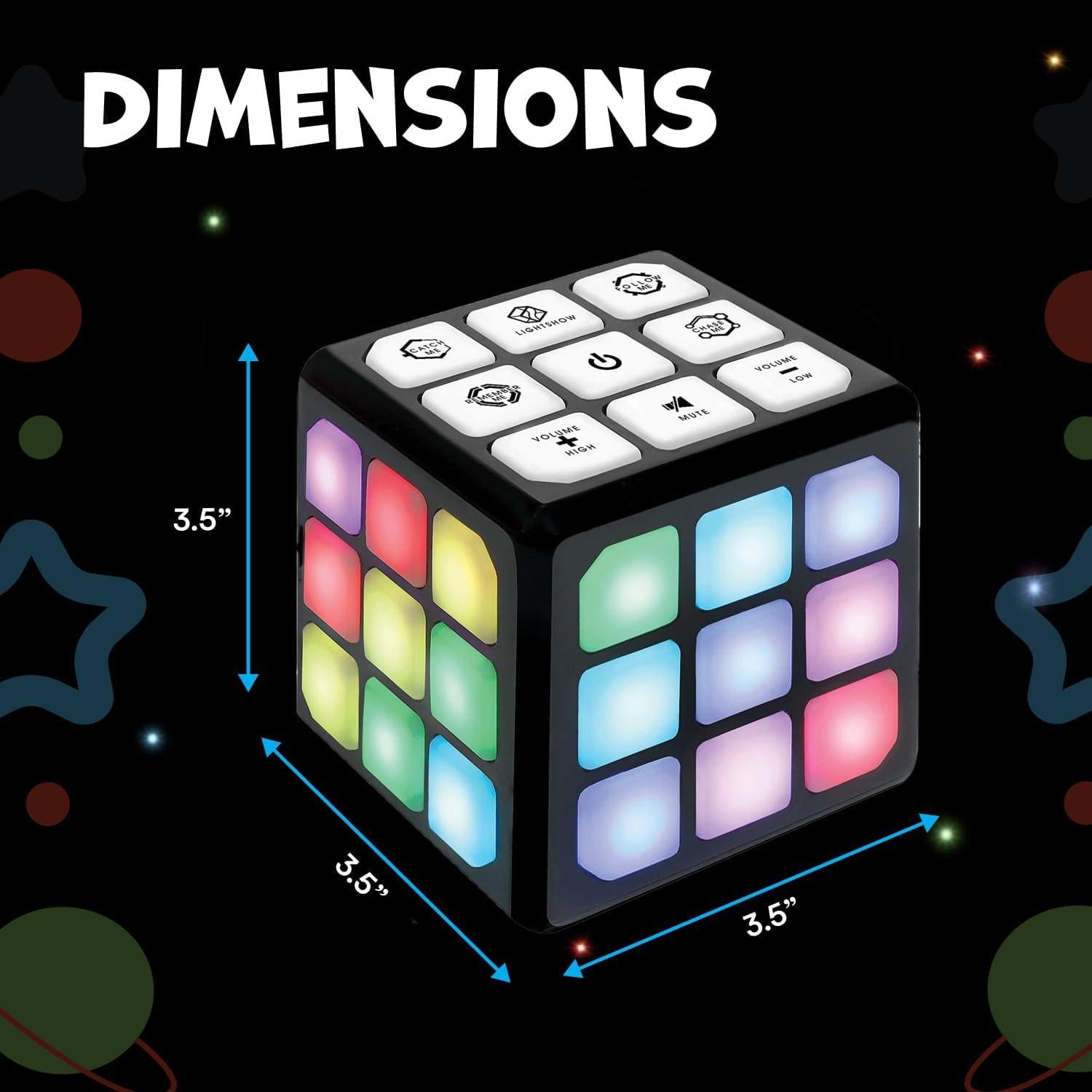 Cubo Electrónico de Memoria Winning Fingers - Juguete Educativo 6.99 cm