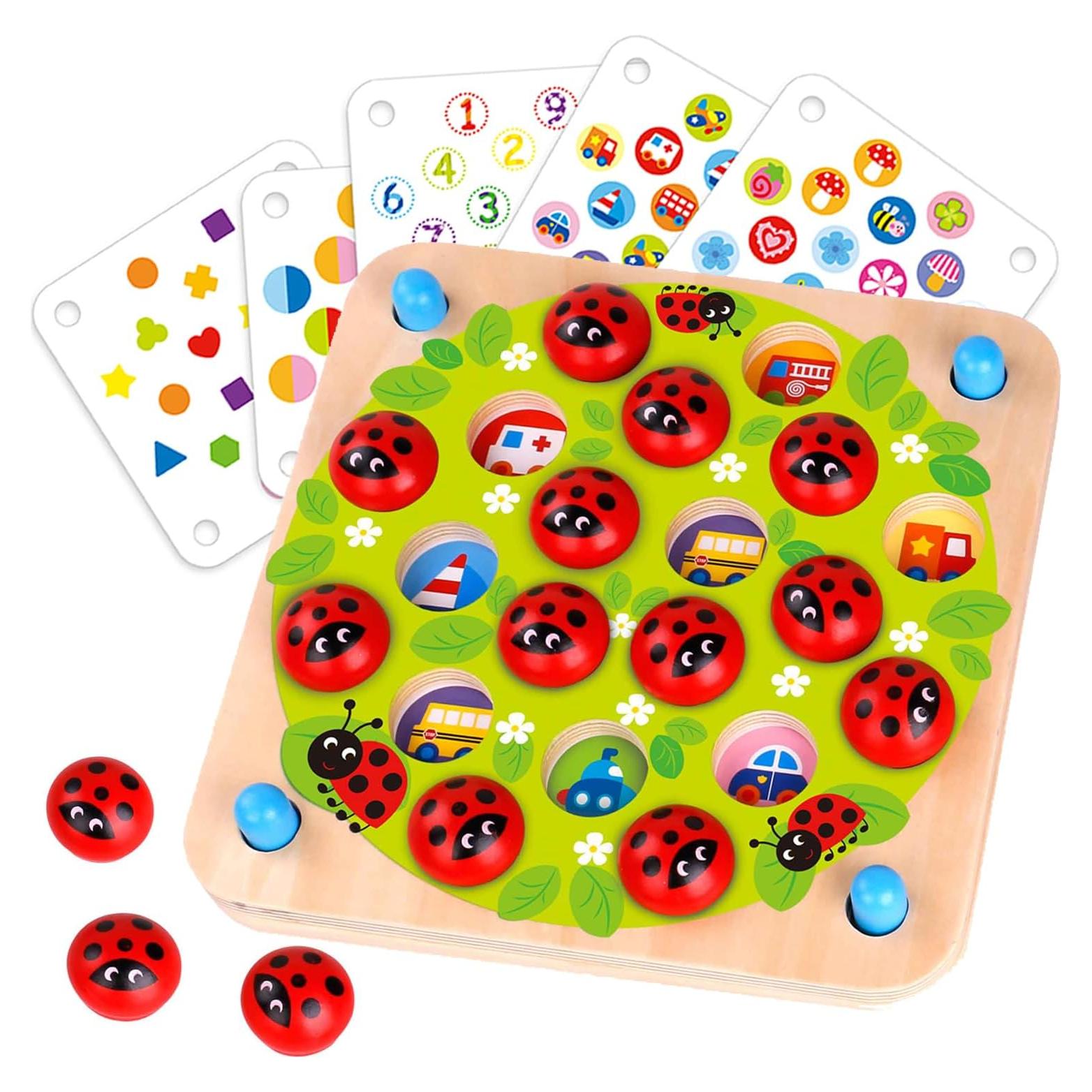 Juego de Memoria Jardín de la Mariquita Nene Toys 20x20cm