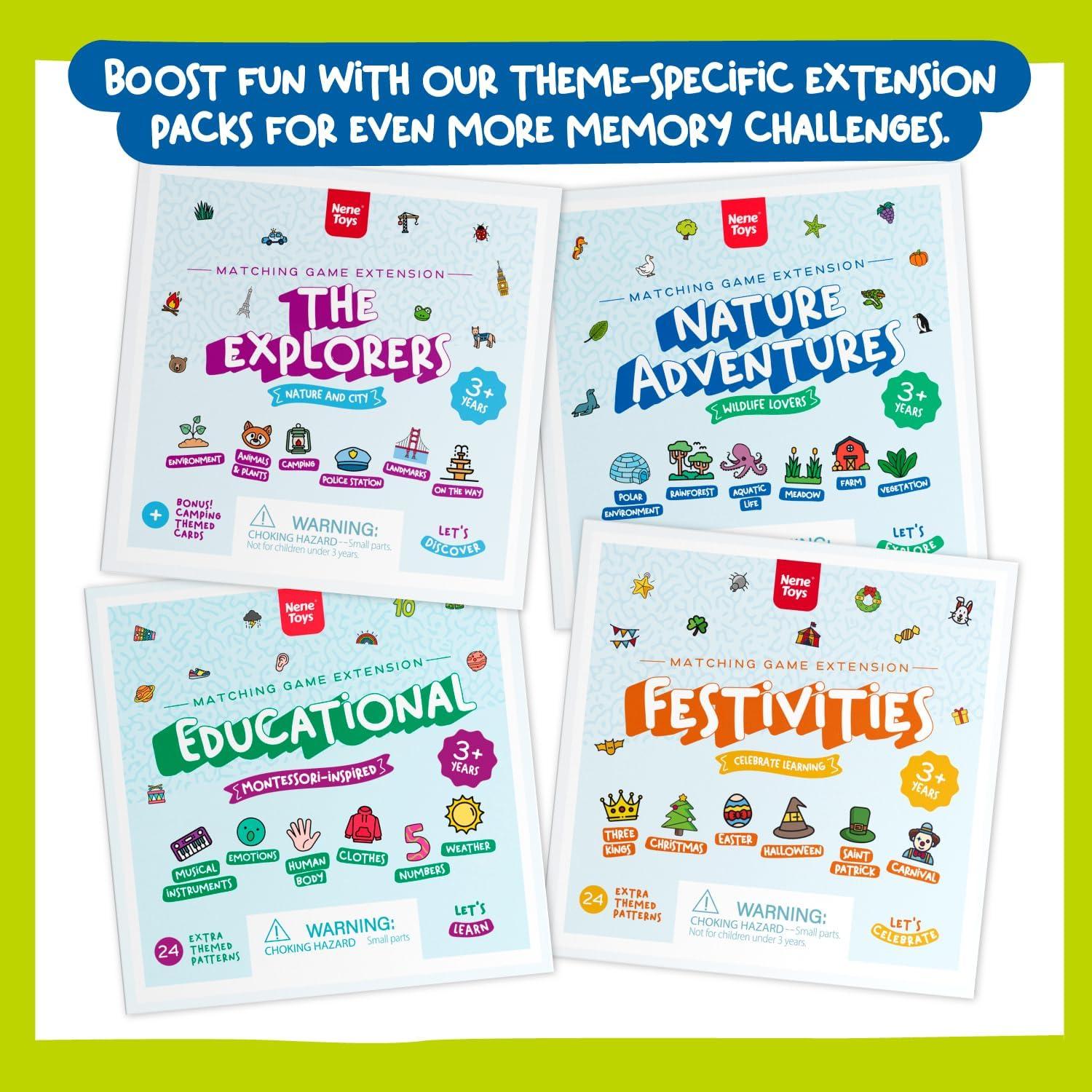 Juego de Memoria Jardín de la Mariquita Nene Toys 20x20cm