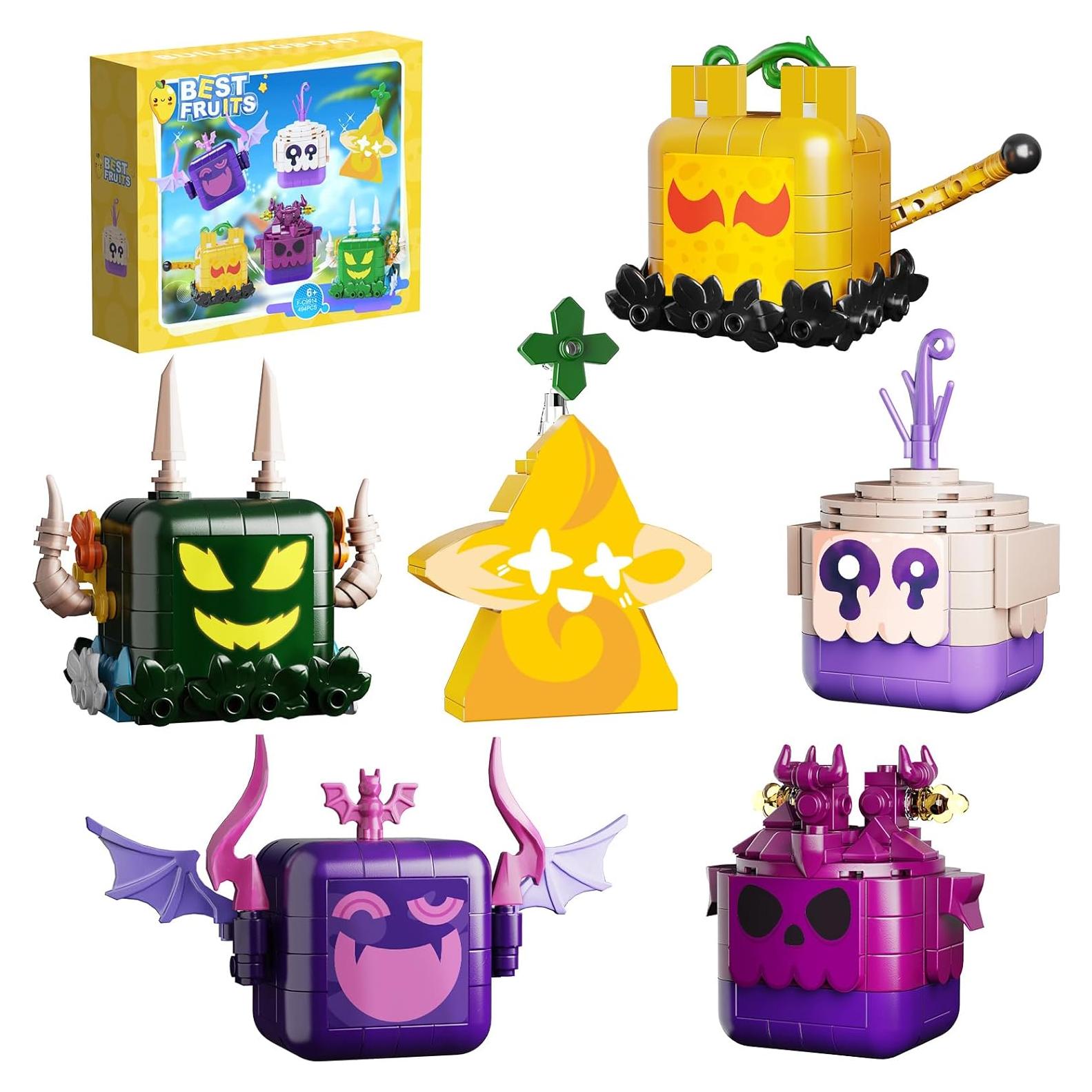 Juegos de Construcción de Frutas Blox - 494 Piezas - Regalo Ideal