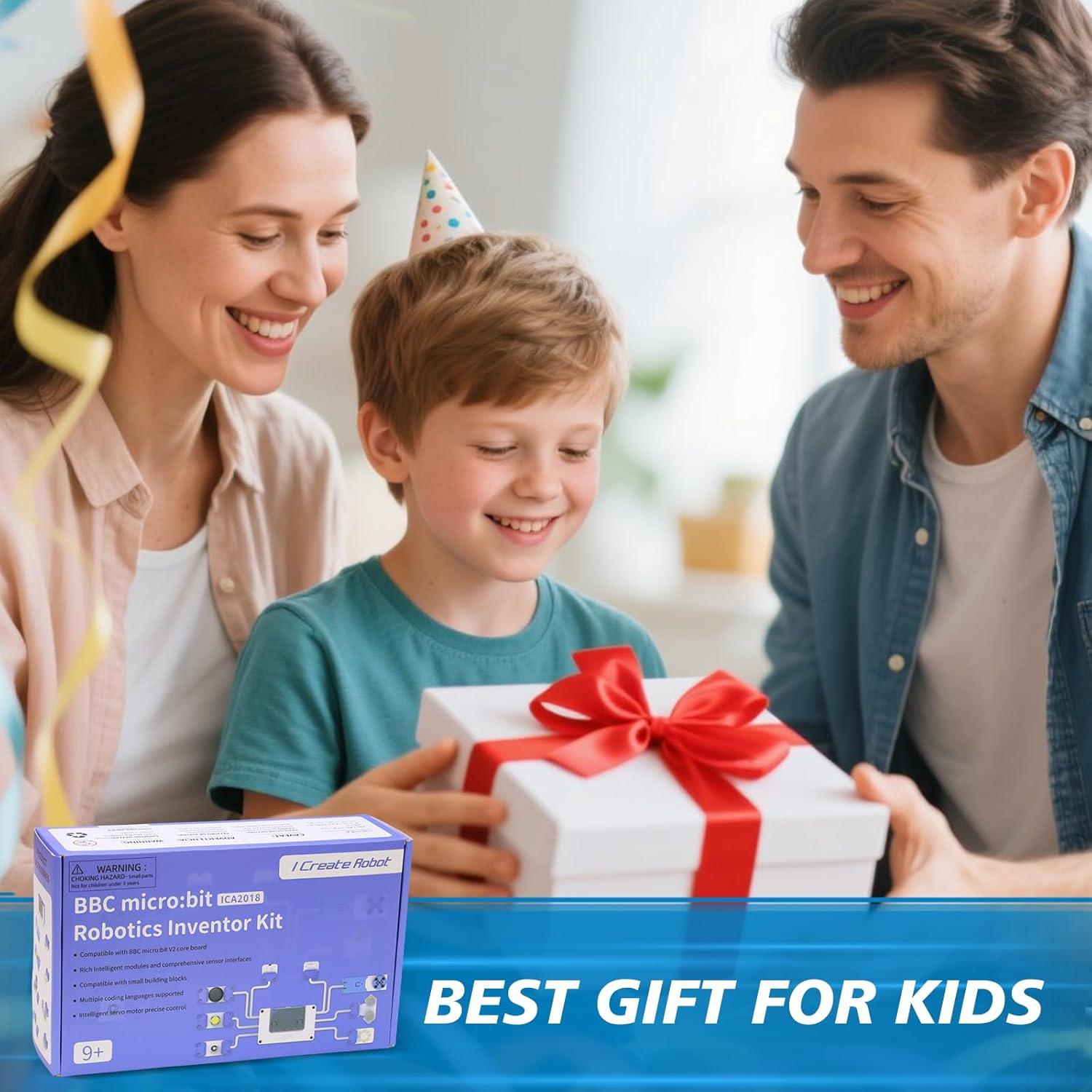 Kit de Robótica Educativa BBC Micro:bit 10-en-1 para Niños