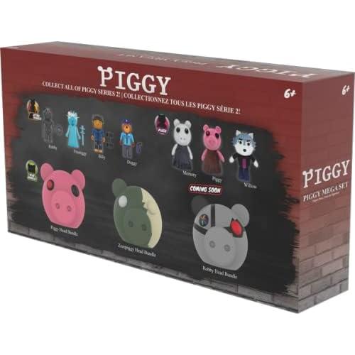 Conjunto Mega de Figuras PIGGY - 8 Figuras con Accesorios