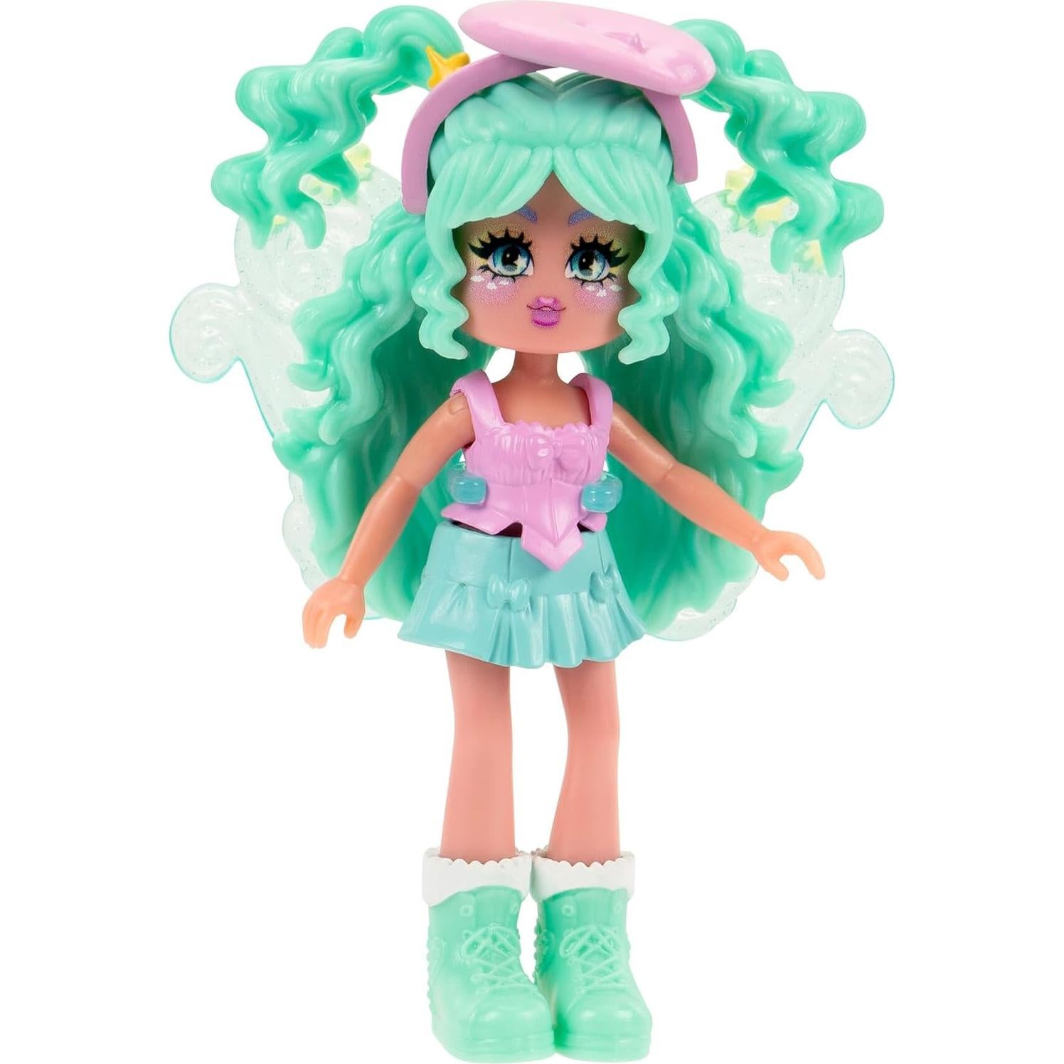 Muñeca Royale High 3" con 15 Accesorios y Alas Anillo