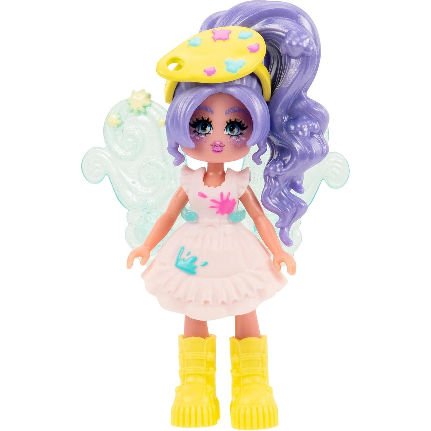 Muñeca Royale High 3" con 15 Accesorios y Alas Anillo