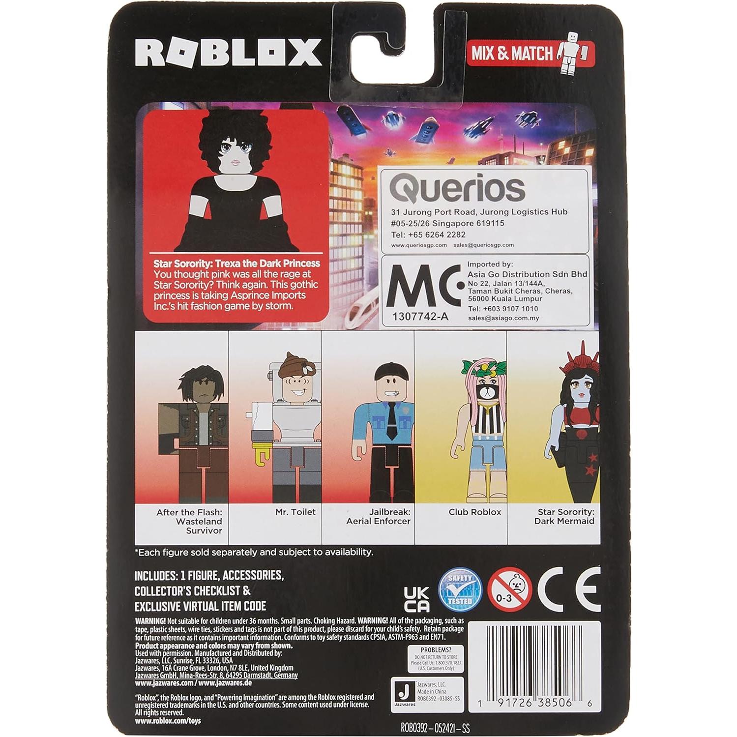 Figura de Roblox Toy Partner con código virtual exclusivo
