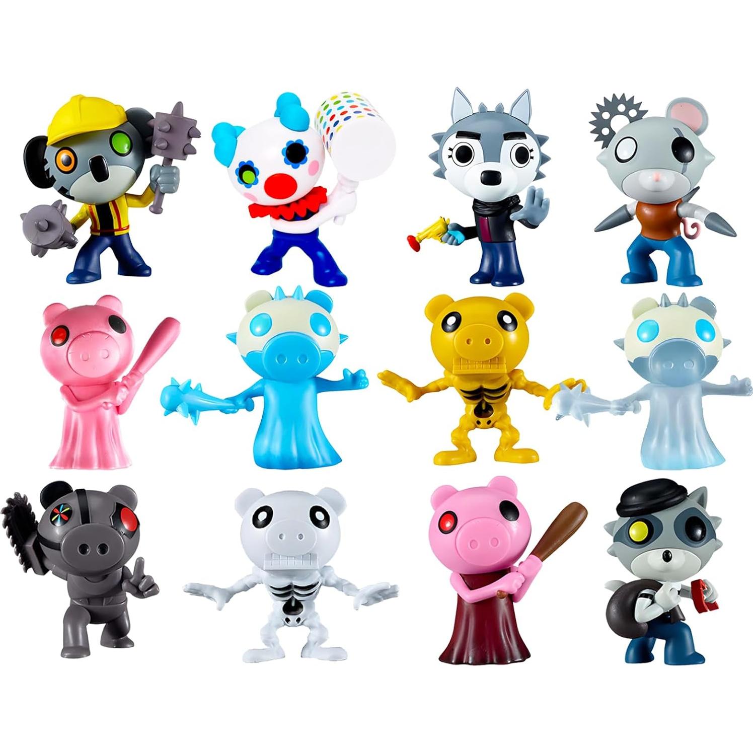 Conjunto de 3 Bolsas Sorpresa Piggy - Mini Figuras y Stickers