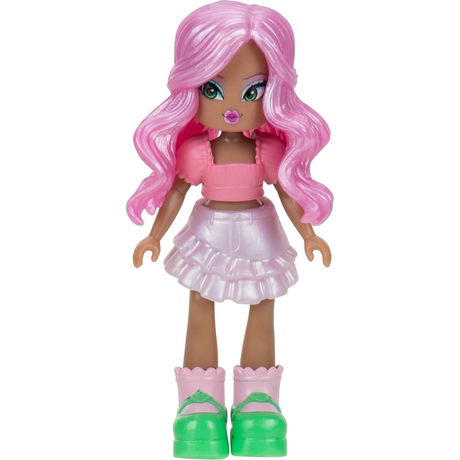 Muñeca Royale High Jazwares 3" Paquete Moda Escolar 15 Accesorios