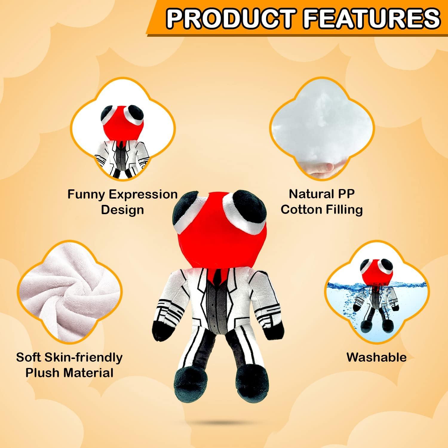 Juguete de Peluche Rojo TwCare 28 cm Suave para Niños y Adultos