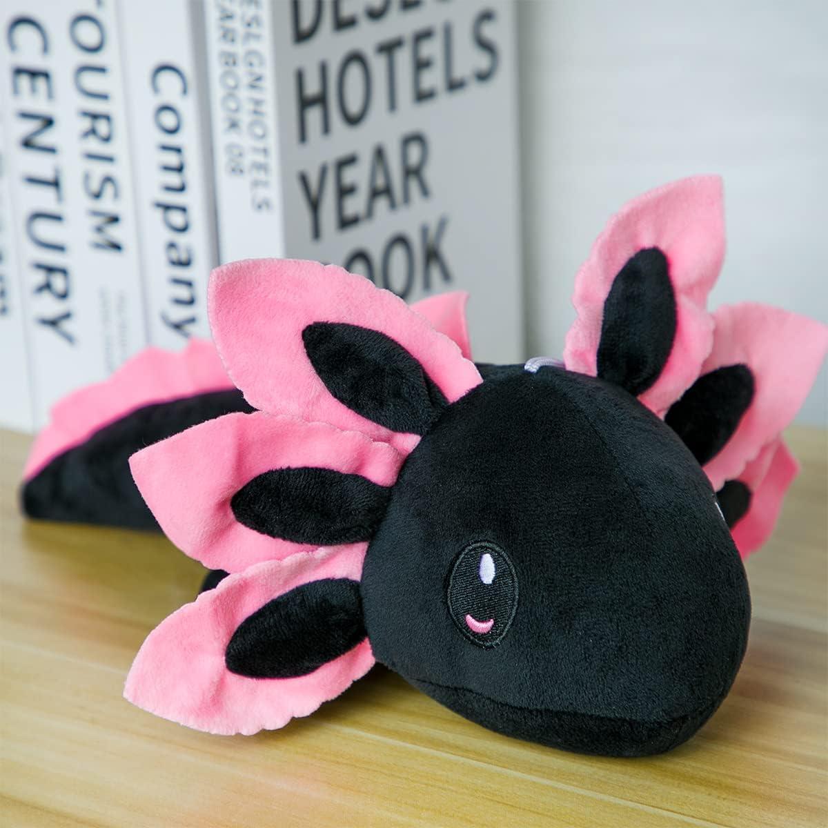 Juguete de Peluche Axolote ZEKLZD 35cm Azul y Negro