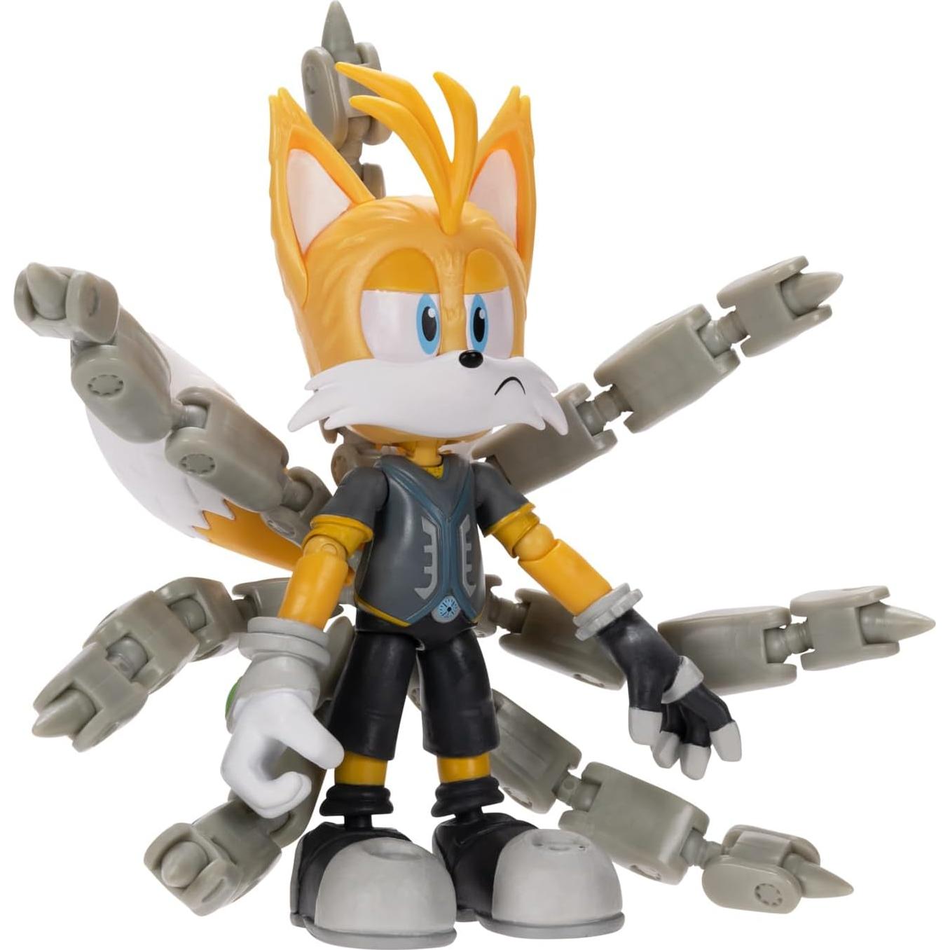 Figura de Acción Sonic Prime Tails Nueve 12.7 cm Wendysy
