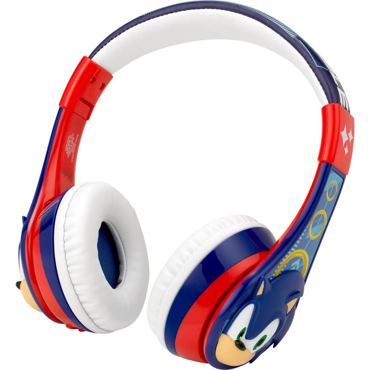 Auriculares Bluetooth eKids Sonic The Hedgehog para Niños