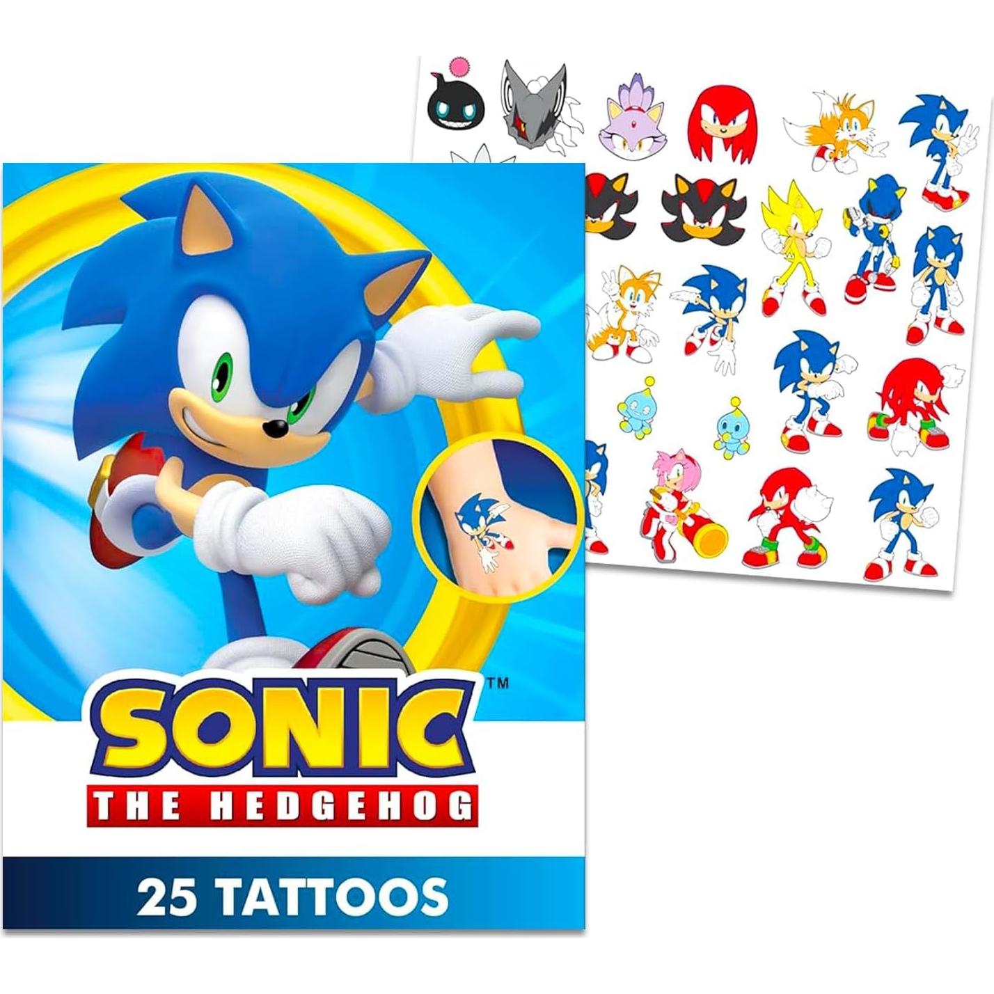 Juego de Dibujo y Pintura Sonic The Hedgehog - Kit de Arte Infantil