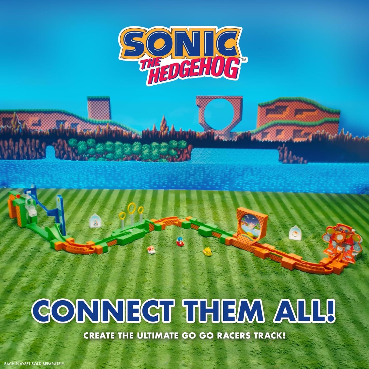 Vehículos de Juguete Sonic The Hedgehog - Paquete de 2 Go Go Racers