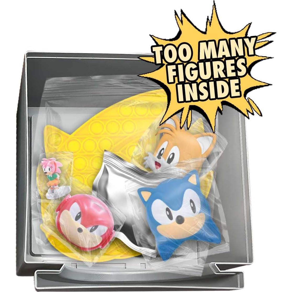 Paquete Sorpresa Sonic The Hedgehog - 7 Juguetes y Accesorios