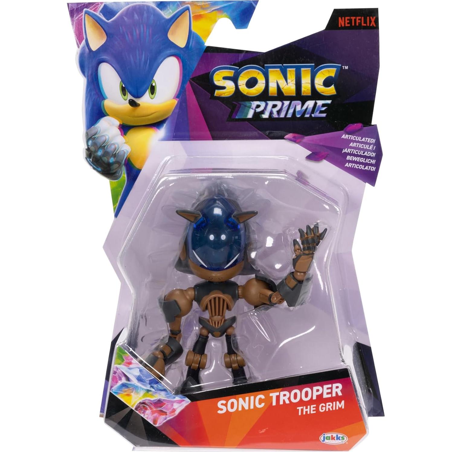 Figura de Acción Sonic Trooper 12.7 cm Jakks Pacific 13 Puntos