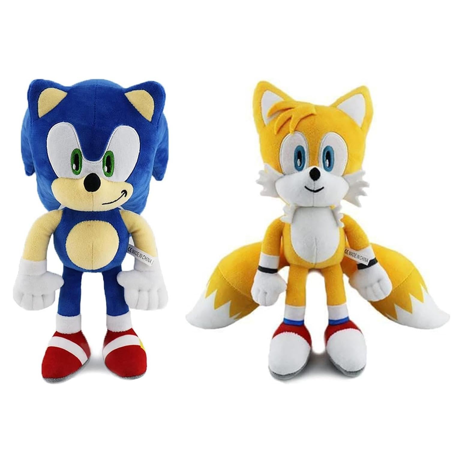 Muñeco de Peluche Sonic 2 - 30.48 cm - SHIRIA - 2 Piezas