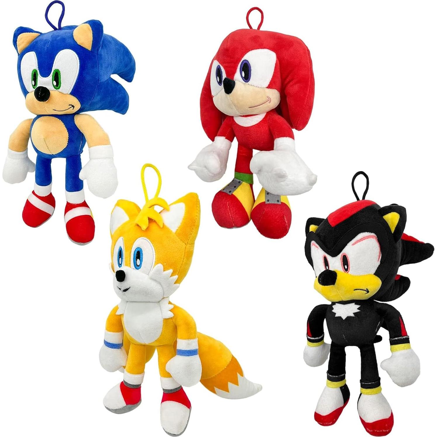 Muñeco de Peluche Sonic 2 - 30.48 cm - SHIRIA - 2 Piezas
