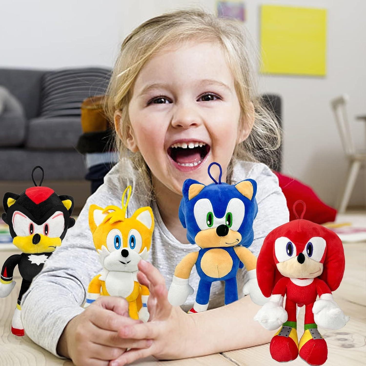 Muñeco de Peluche Sonic 2 - 30.48 cm - SHIRIA - 2 Piezas