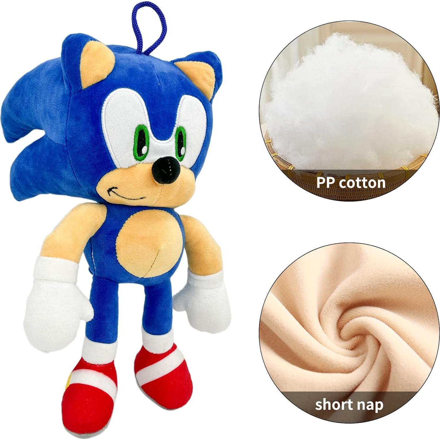 Muñeco de Peluche Sonic 15 cm - Juguete SHIRIA para Niños