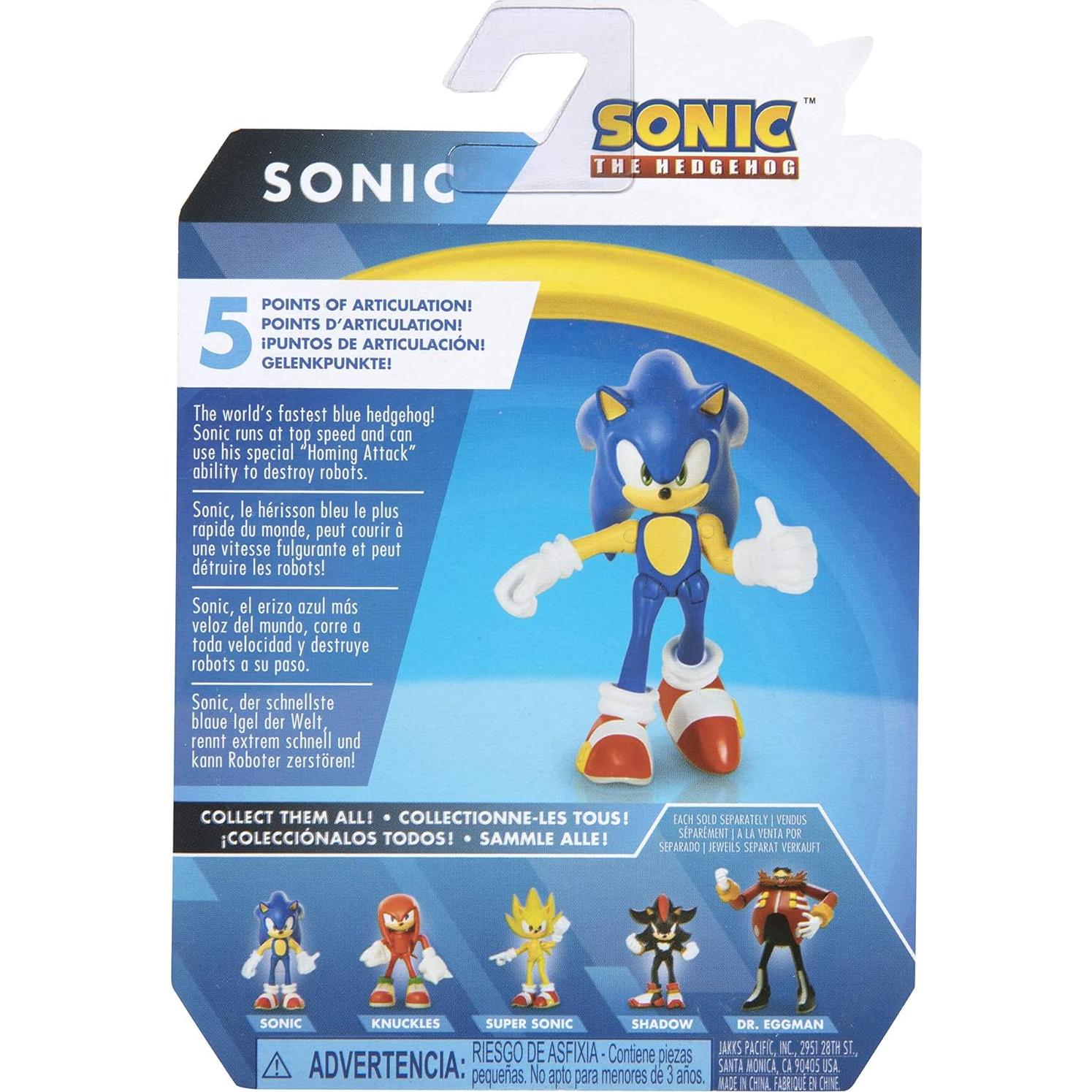 Figura de Acción Sonic The Hedgehog 6.35 cm Articulada