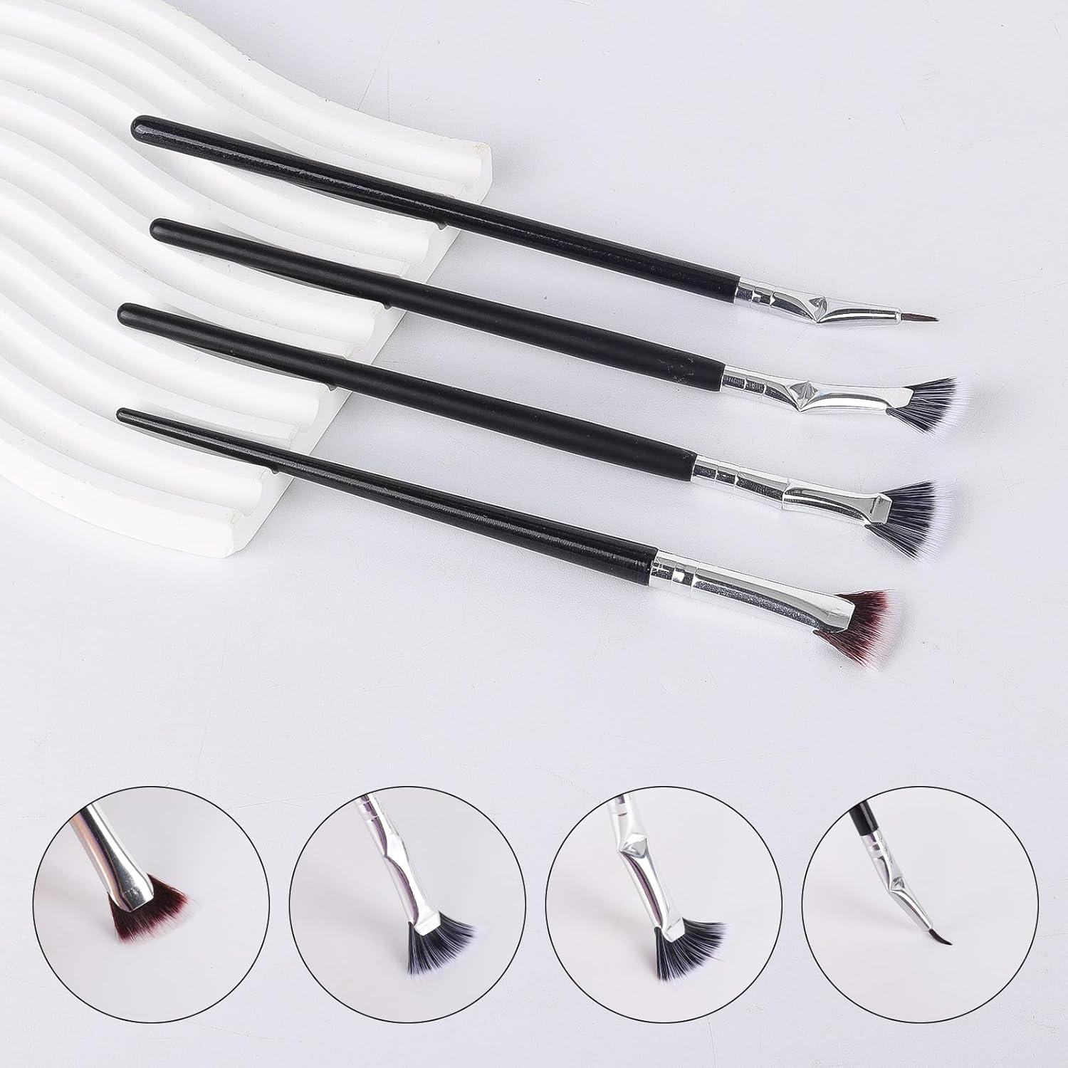 Juego de 6 Cepillos de Maquillaje de Ojos LoveBB