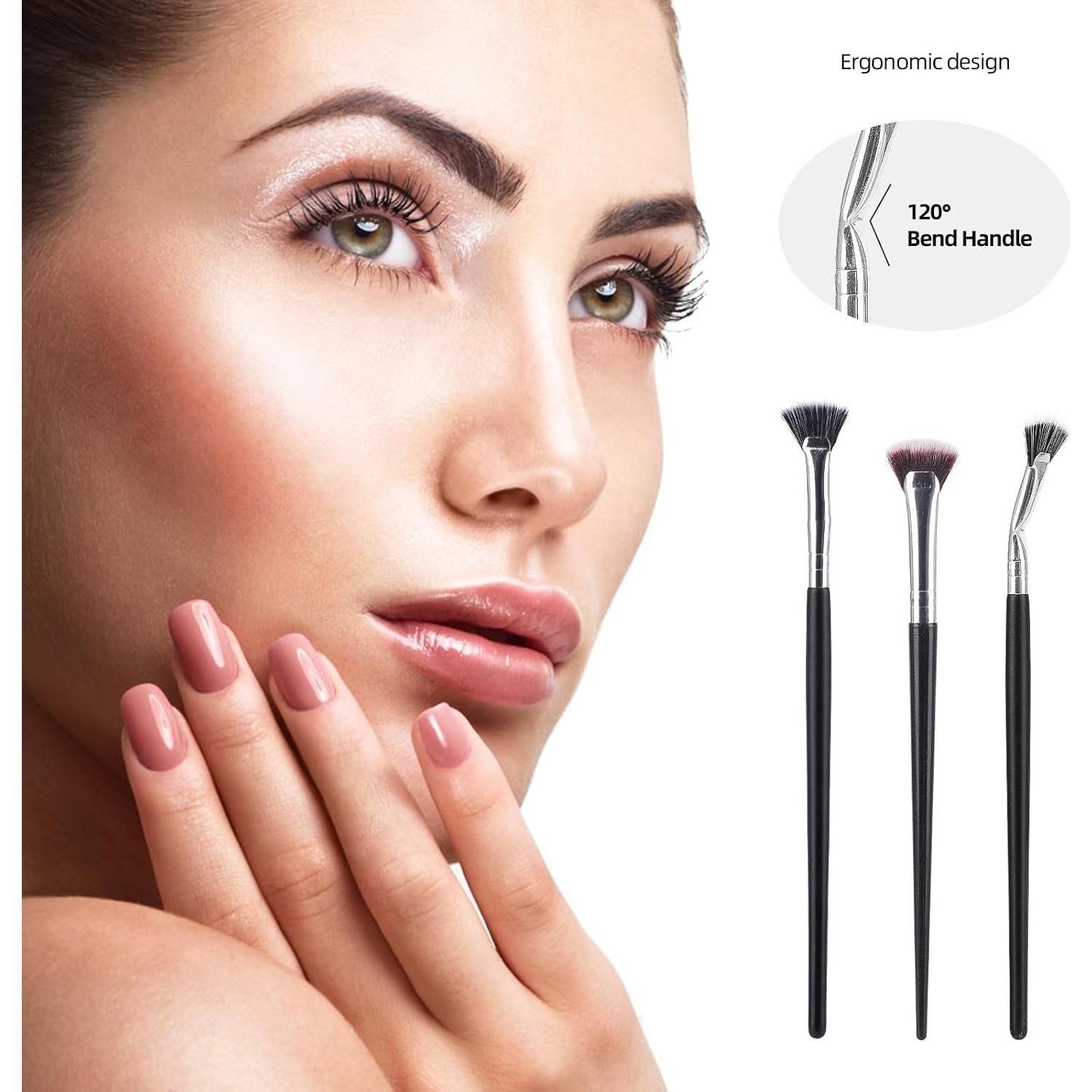 Juego de 6 Cepillos de Maquillaje de Ojos LoveBB