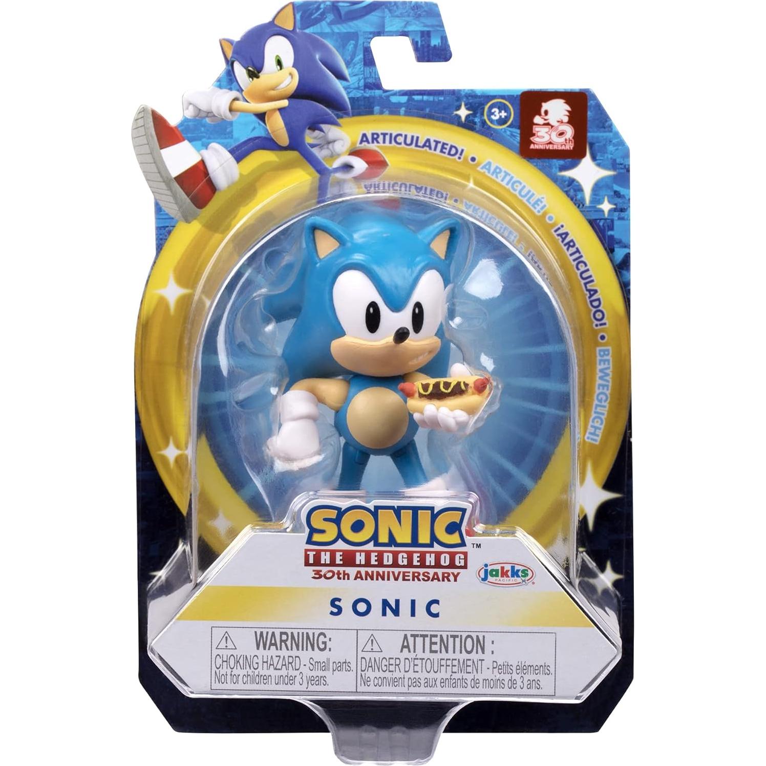 Figura de Acción Sonic El Erizo 6.35 cm con Hot Dog
