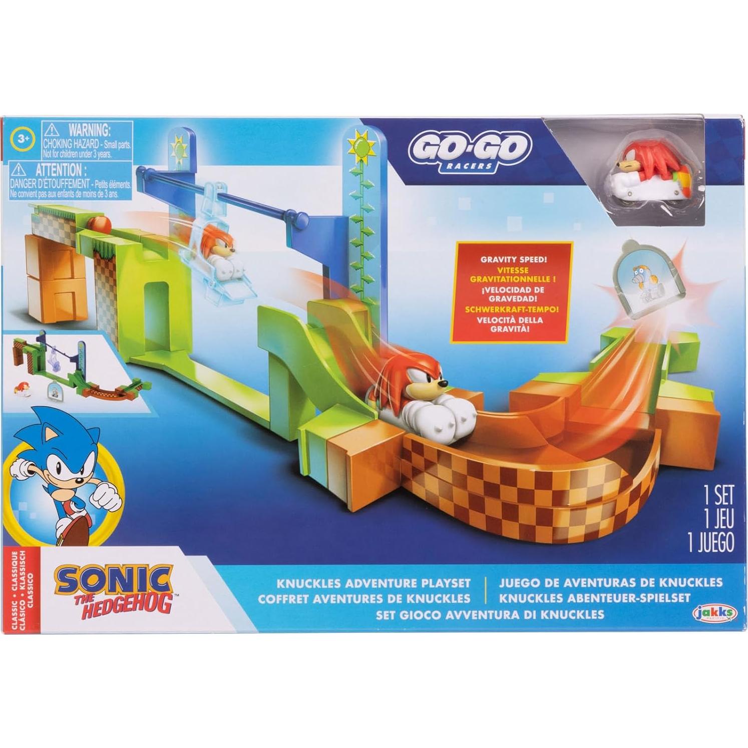 Juego de Pista Aventura Knuckles Sonic - Jakks Pacific