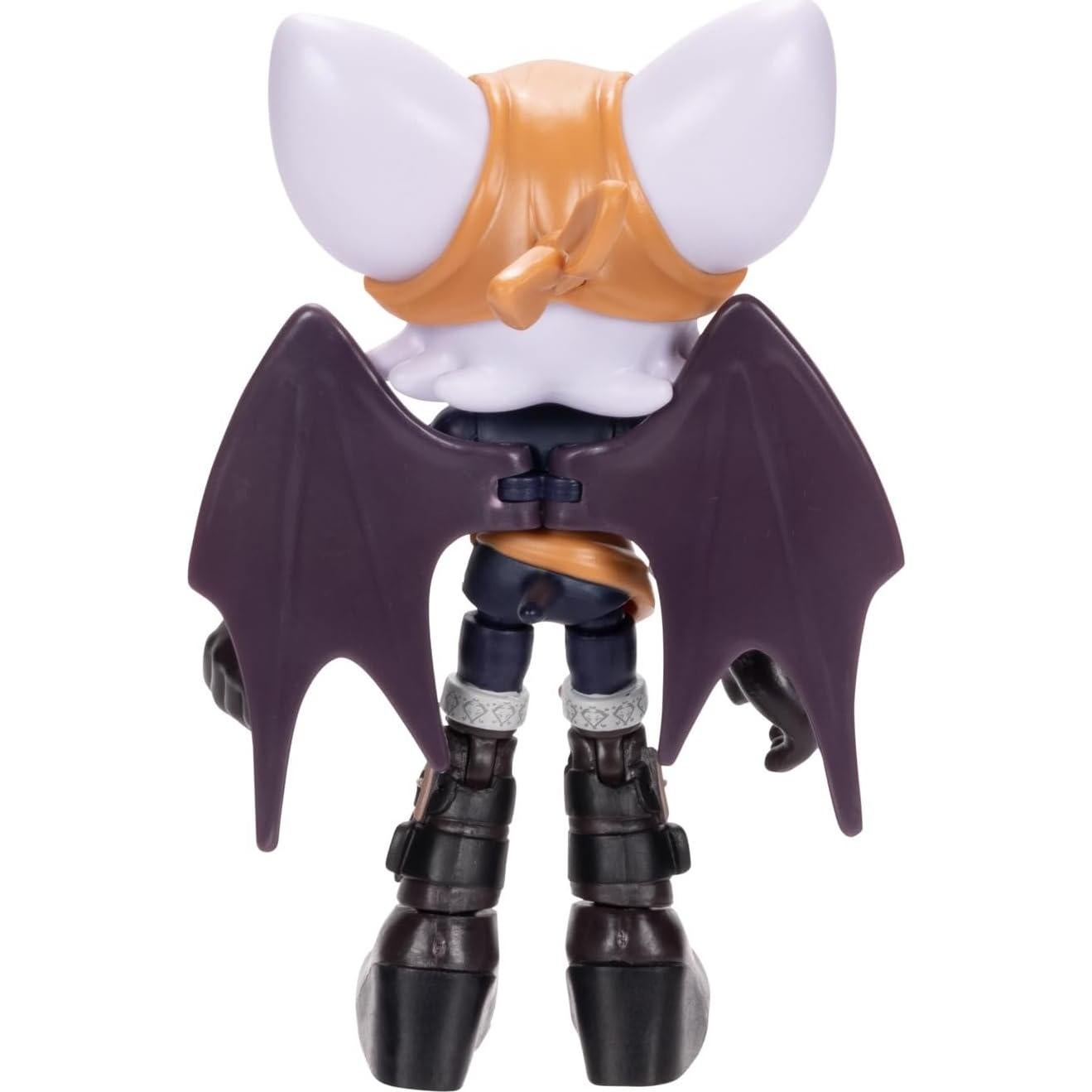 Figura de Acción Batten Rouge Sonic Prime 12.7 cm 15 Puntos Articulación