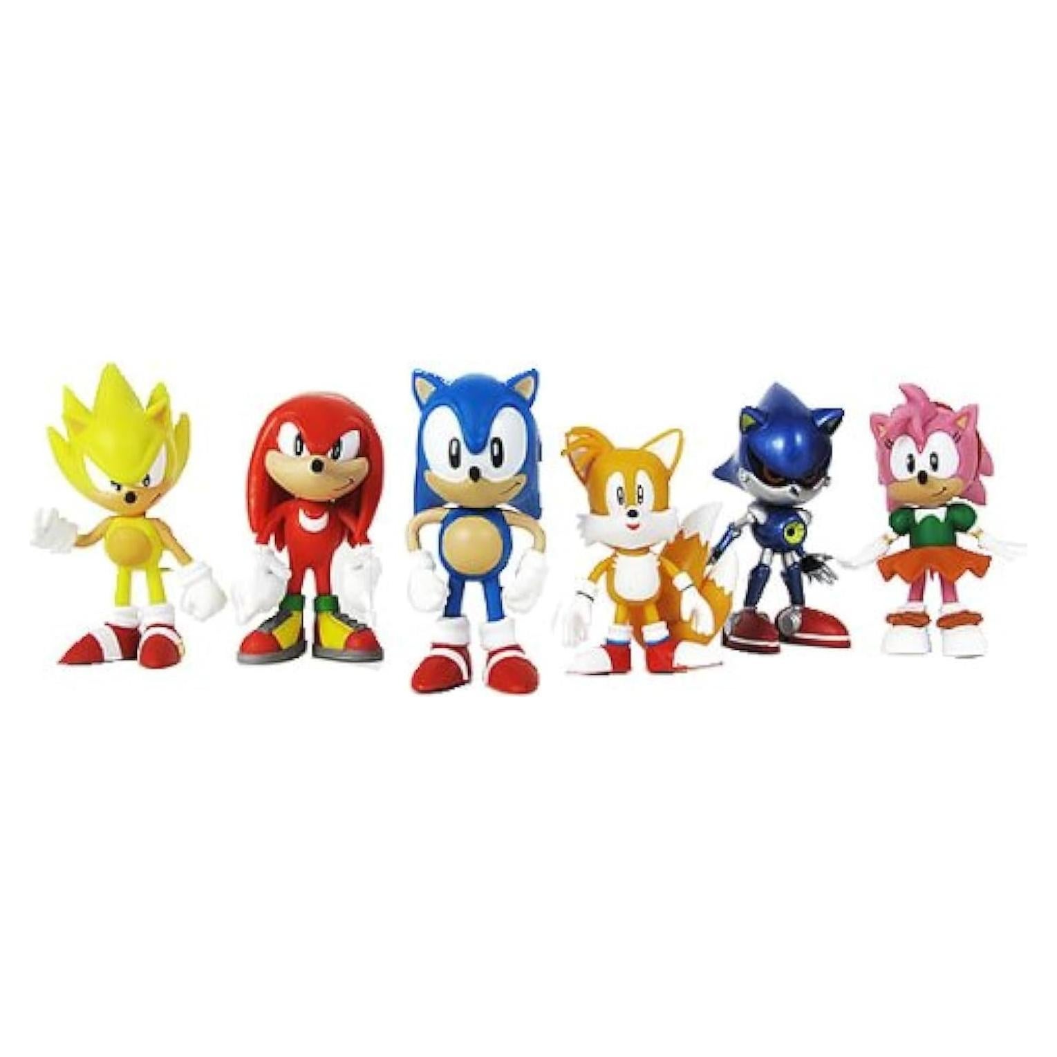 Paquete Múltiple de Figuras Sonic Clásicas 5.08 cm - Jazwares