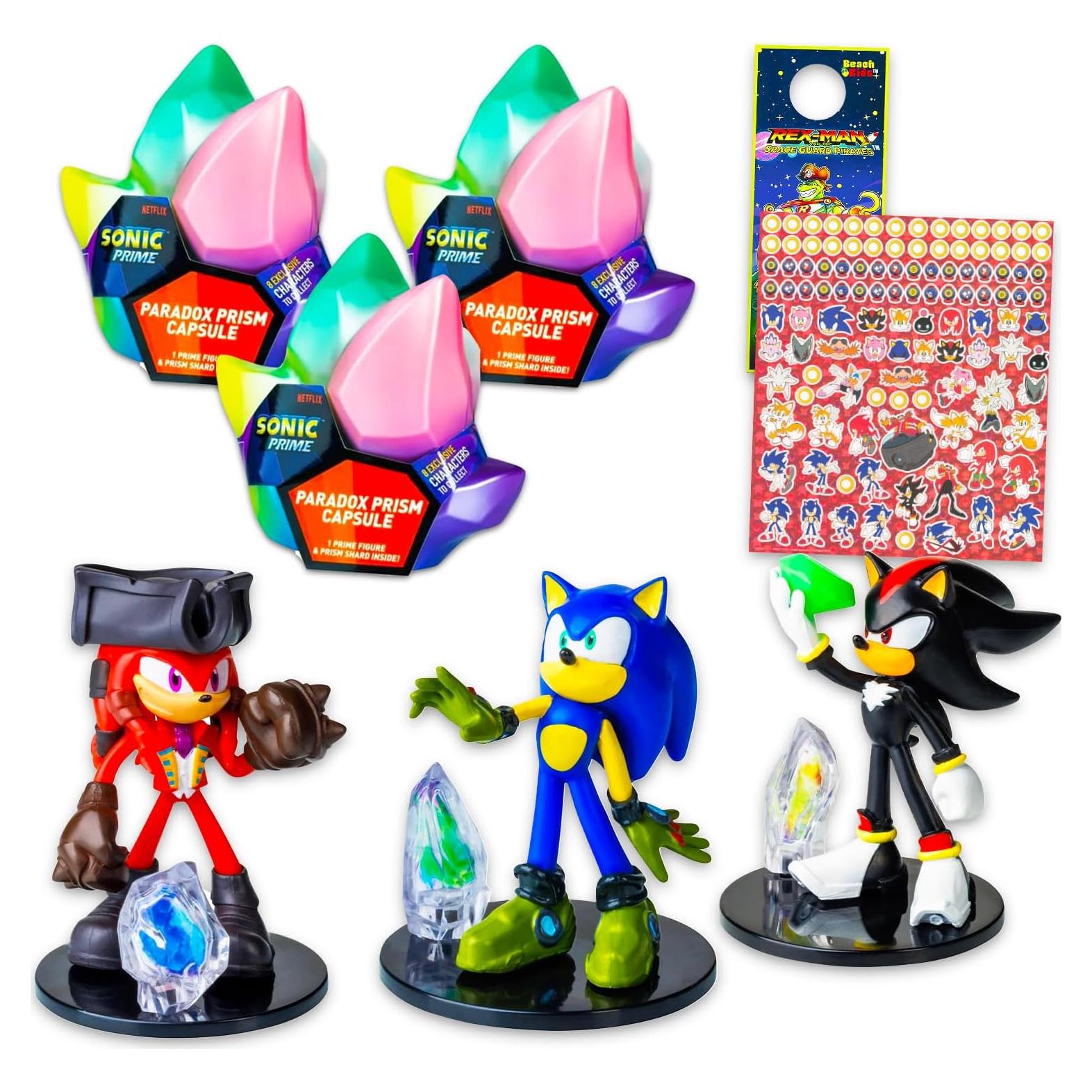 Caja Sorpresa Sonic the Hedgehog 3 Paquete con Figuras y Stickers