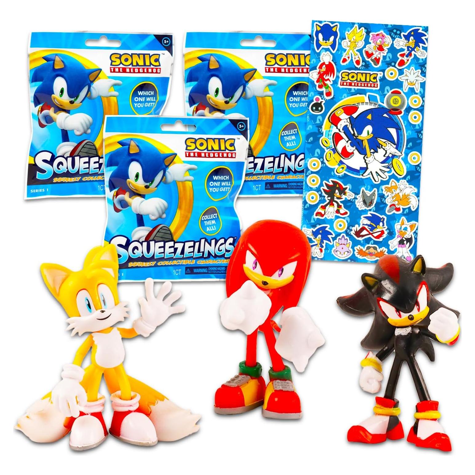 Bolsa Sorpresa Sonic the Hedgehog 3 Paquete con Figuras y Stickers