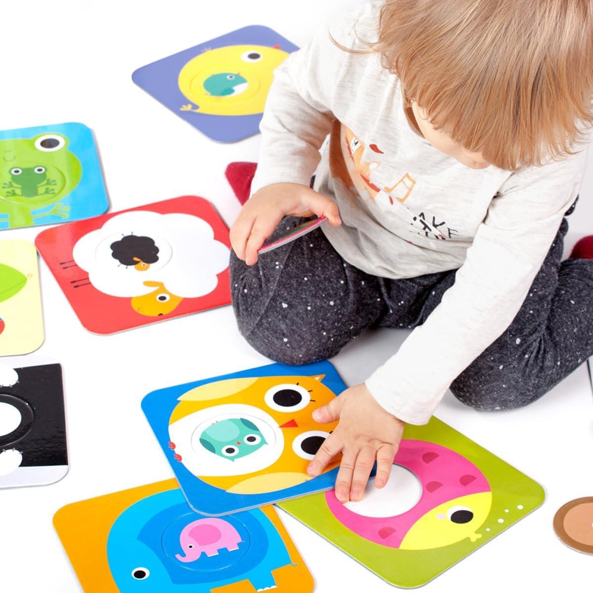 Rompecabezas Match The Baby Banana Panda 12 Piezas 2 para 18m+